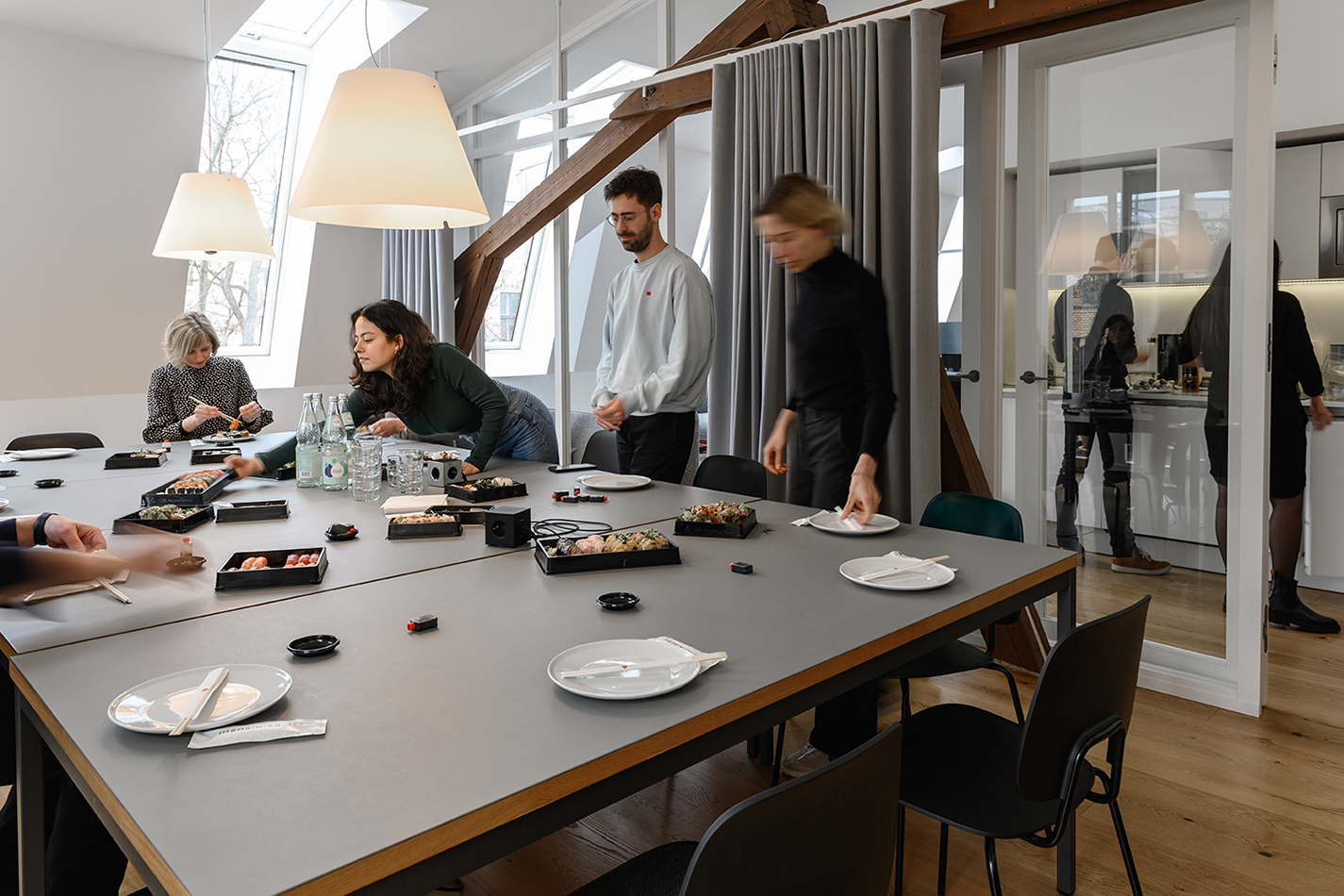 C.F. Møller Architects Büro Berlin – Teamfotografie und Büroatmosphäre, Corporate Fotografie von IV Fotografie Berlin